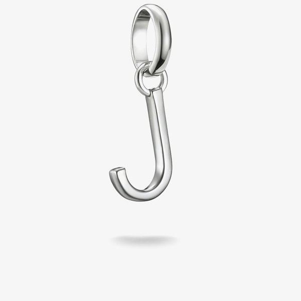 THOMAS SABO Charm Club Connect Silver Letter J Charm CC1216-001-21