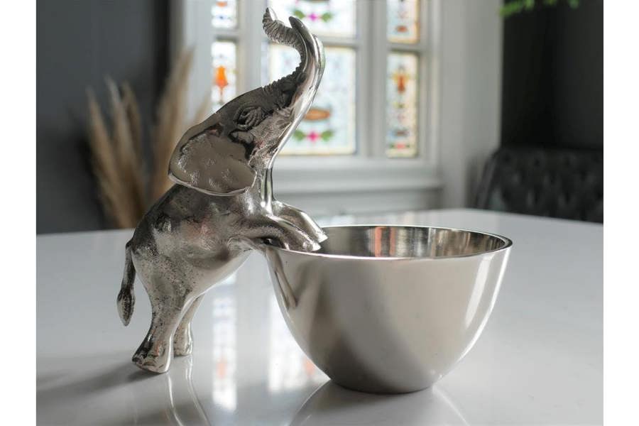 Standing Elephant Design Bowl