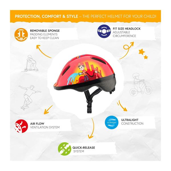 Meteor Helmet For Kids Toddler Childrens Boys Girls MV62