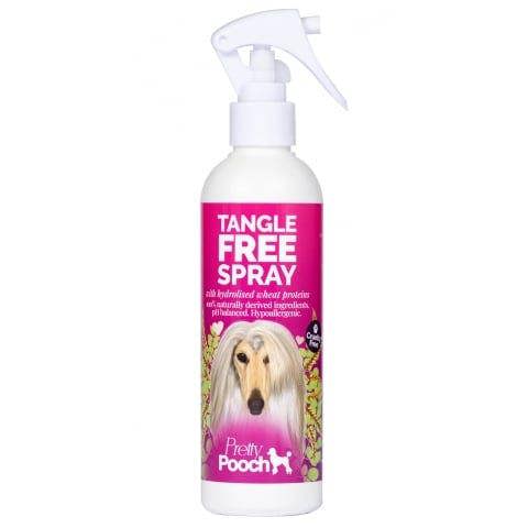 Pretty Pooch The Squeaky Clean Grooming Kit Set - 250ml Hydrating Oatmeal Shampoo, 250ml Ear Cleaner & Tangle Free Spray 250ml
