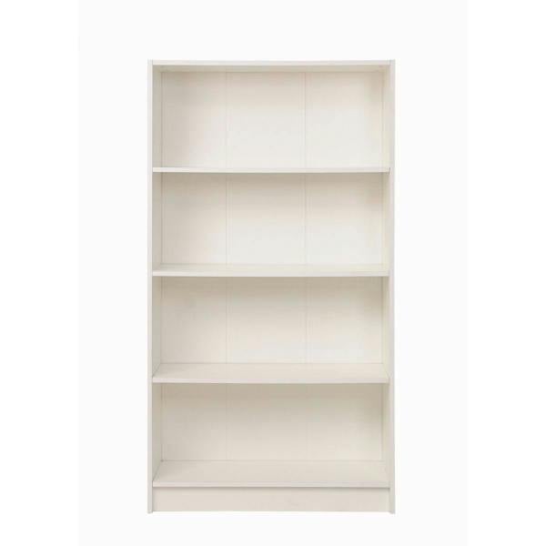 Timber Art Design 4 Tier Bookcase Tall Display Shelving Storage Unit Wood Furniture