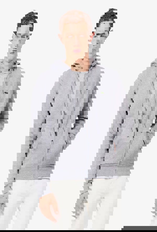 Lacoste Zip-Up Fleece Hoodie