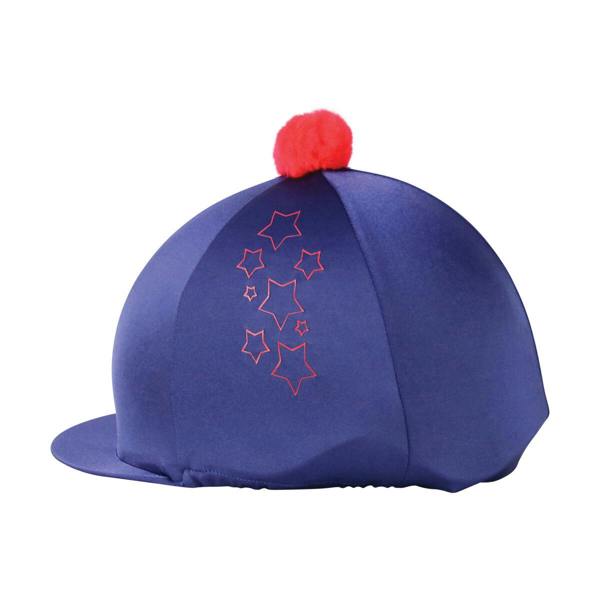 HyFASHION Stella Hat Cover - Navy/Red - 
