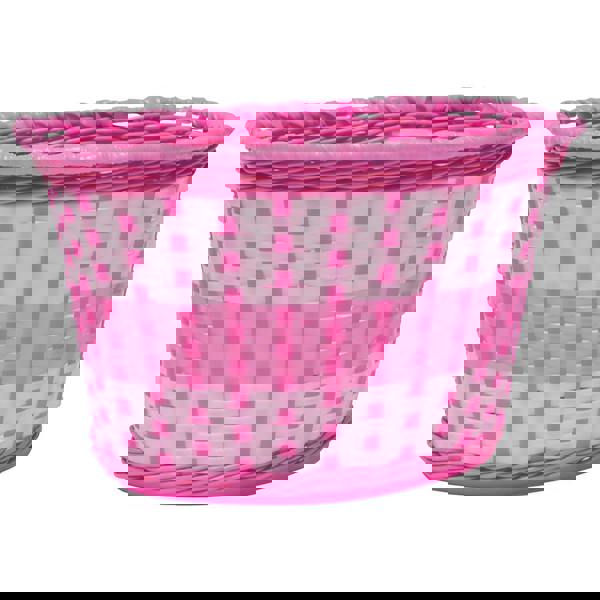 Oxford Junior Woven Basket Pink