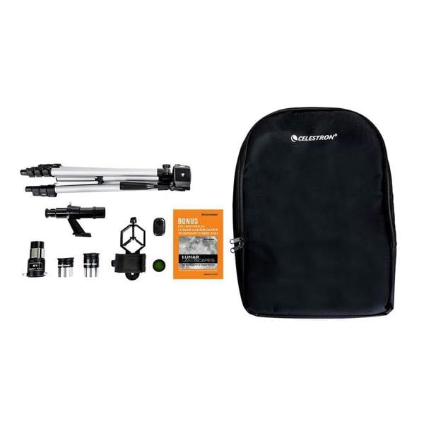 Celestron Travel Scope 70 DX Portable Telescope with Smartphone Adapter