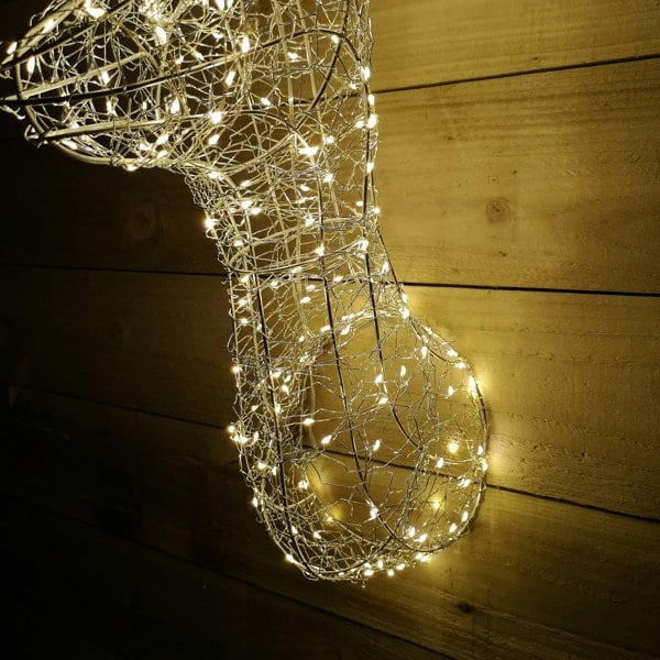 Samuel Alexander 75cm LED Wall Mounted Stag Christmas Decoration in Warm White