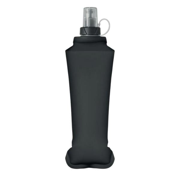 MidOcean Biter Foldable 500ml Water Bottle - Black - 