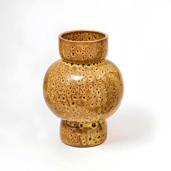Chiara Small Blue Sand Effect Vase