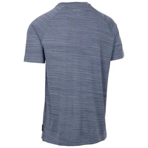 Trespass Mens Leecana TP75 T-Shirt - Denim Blue Marl - Denim Blue Marl - XL - 100% Polyester