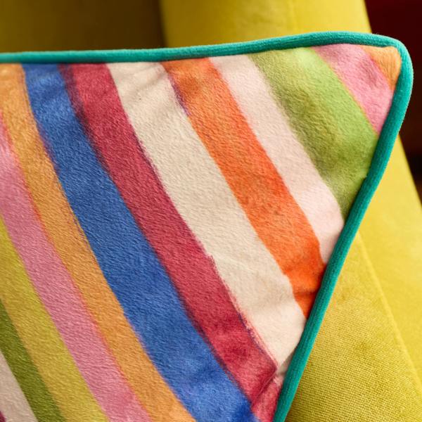 Sophie Robinson Darling Ditsy Reversible Filled Cushion Bright