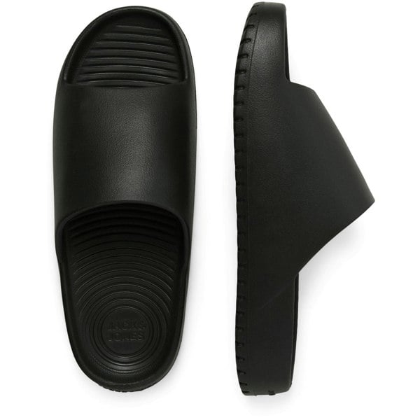 Jack & Jones Ripple Moulded EVA Men's Anthracite Slides