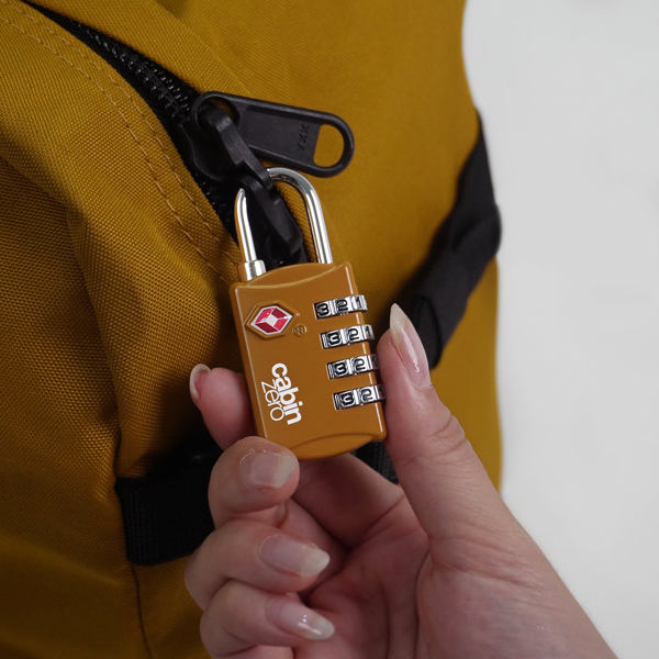CabinZero Travel TSA Lock, 4-Digit Combination Lock, TSA-Approved