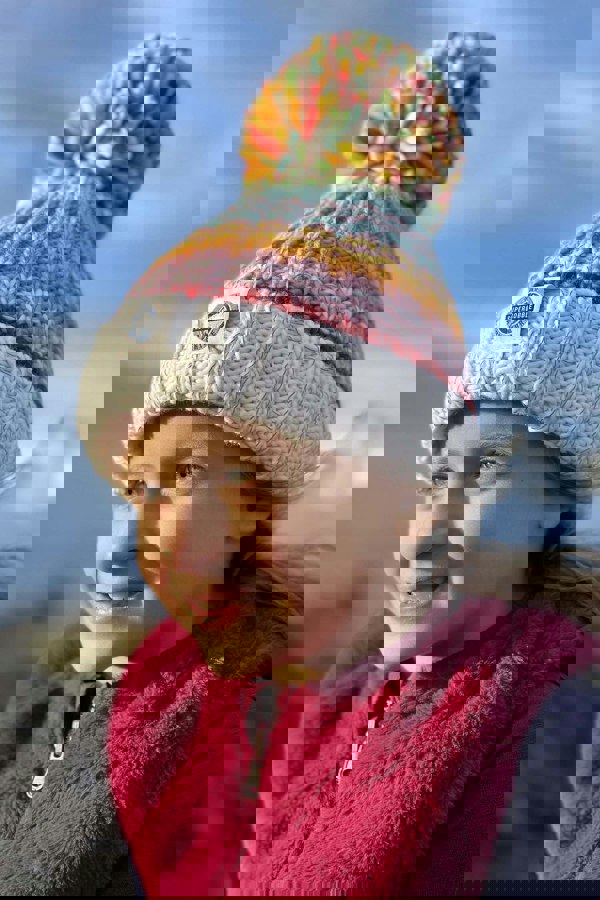 SuperBobble Kids Aurora Rib Knit Hat