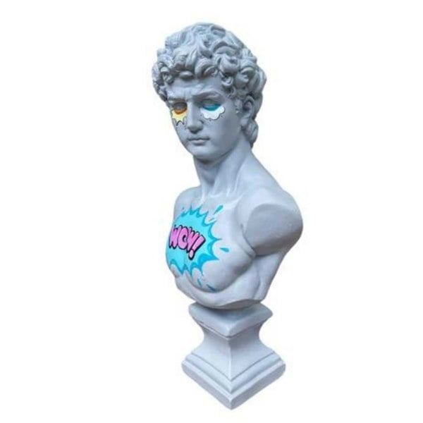 Artchi Groovy David: The Funky Bust Sculpture 1/1