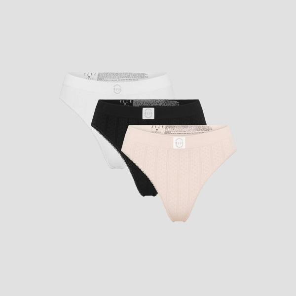ELLE Multi Pack (3) Seamless Thongs
