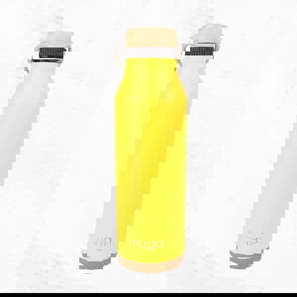 Myga Fiji Insulated Water Bottle with Bamboo Lid