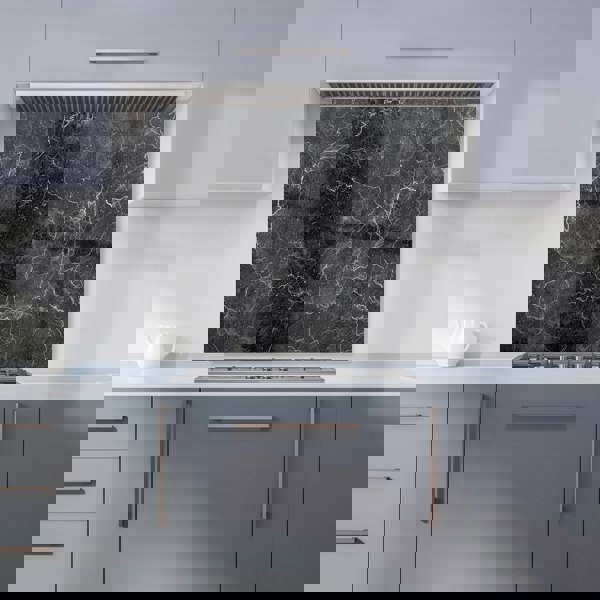 Warren Reed - Designer Slate Grey Quartz Effect Kitchen Splashback
