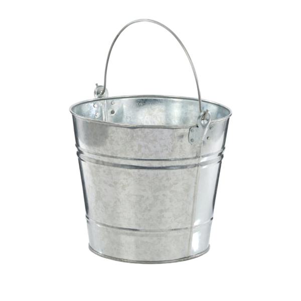 Leecroft Galvanised Bucket 9.5'' 6L - One Colour - 