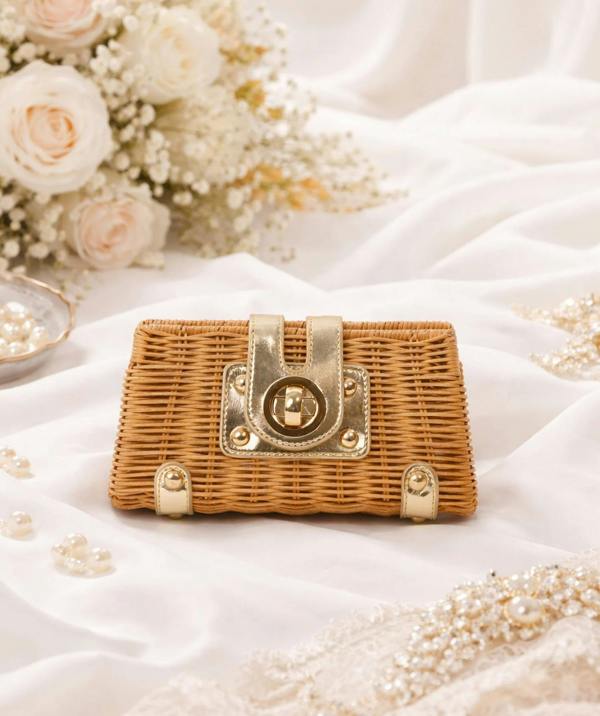 Pia Rossini Lulu - Petite Artisan Clutch Bag
