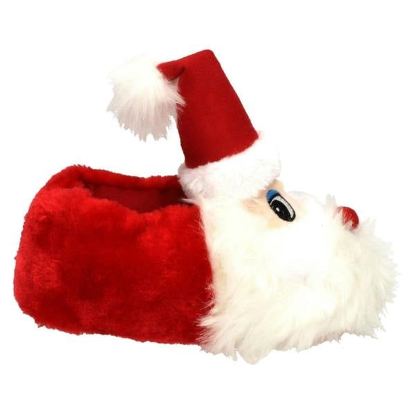 Spot On Childrens Unisex Spot On Flat Novelty Santa Slippers