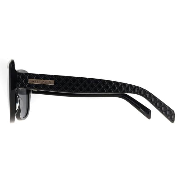 Karen Millen Sunglasses KM5060 001 Black Smoke Grey
