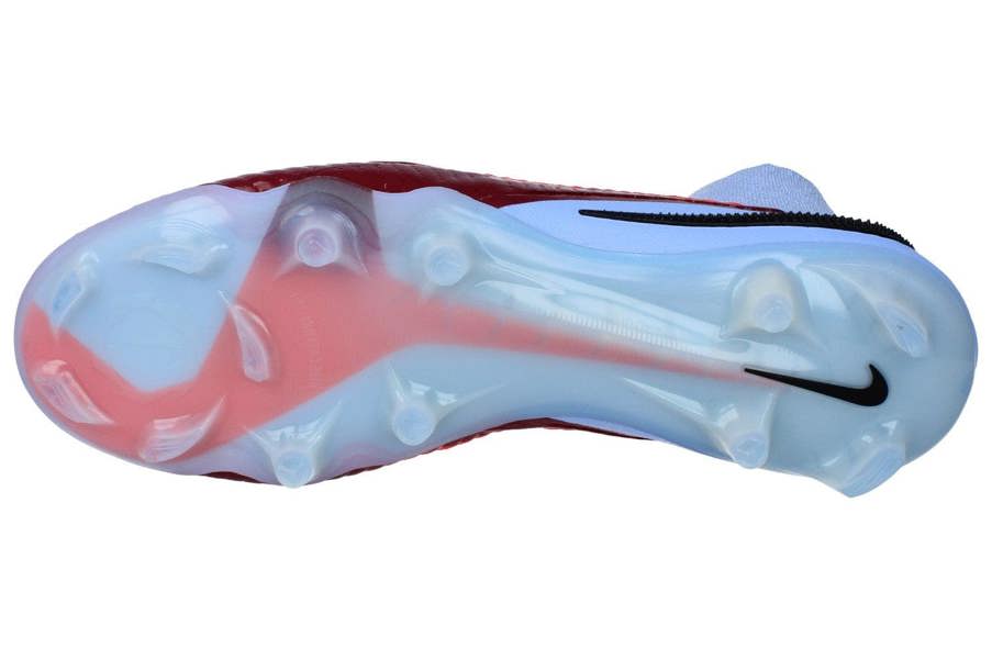 Nike Phantom 6 High Elite Fg Mens Football Boots Hj2147 Soccer Cleats  400 - Royal Tint Bright Crimson 400 - Photo 4