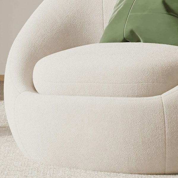 Rit Concept Watanabe Round Lounge Chair, Green Or White