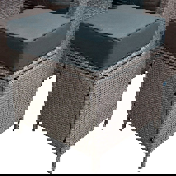 Jardi Rattan Corner Set - Light Grey