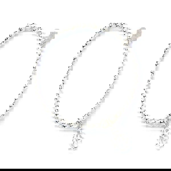 Angel on Silver Ball Bead Bracelet - MYLEE London