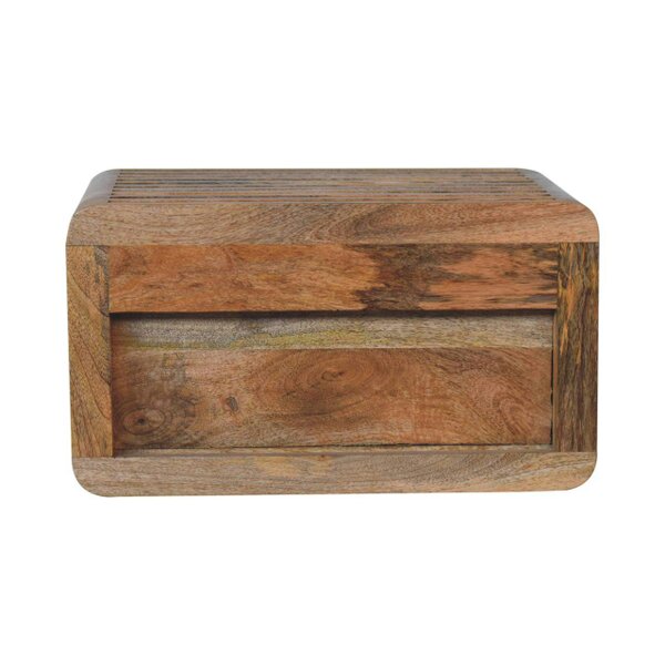 Wyld Haus Mantua Mango Wood Wall Mounted Bedside