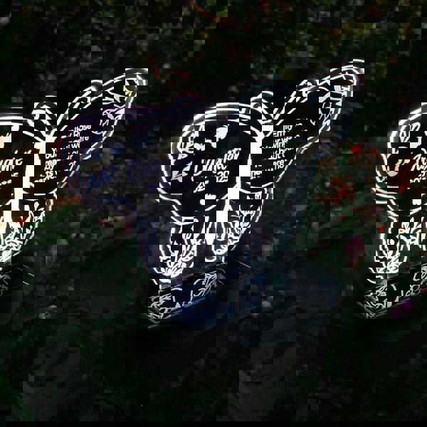 Personalised Memento Company Personalised Butterfly Memorial Solar Light