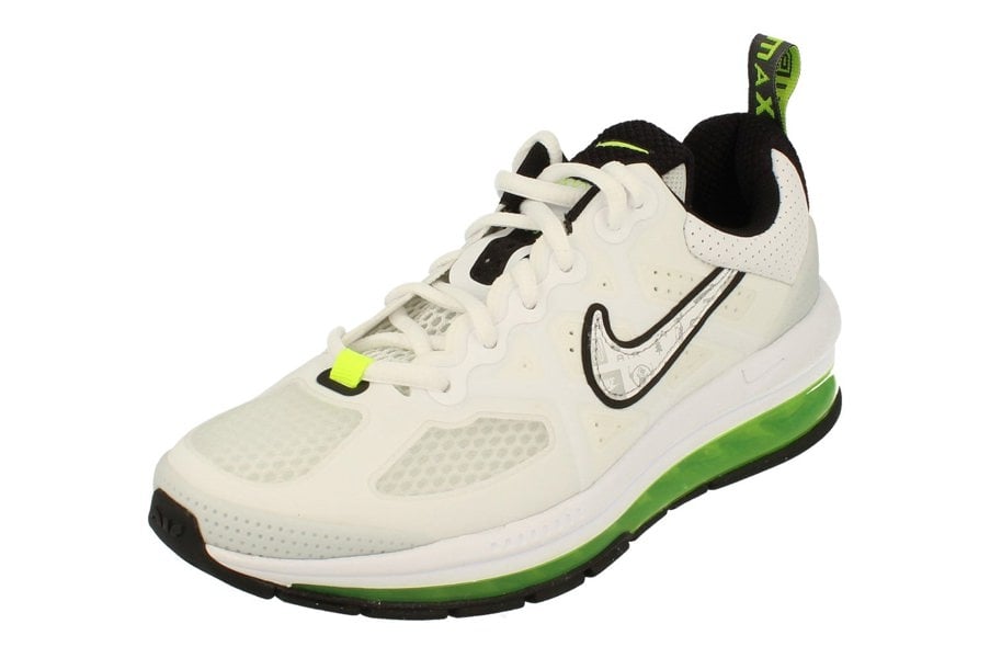 Nike Air Max Genome GS Cz4652  103 - White Black Volt Pure Platinum 103 - Photo 0