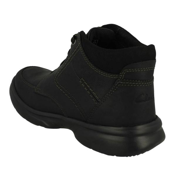 Clarks Mens Clarks Ortholite Featured Lace Up Ankle Boots Bradley Mid