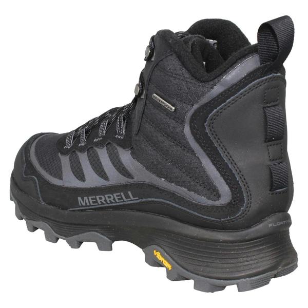 Merrell Mens Merrell Grip Vibram Sole Waterproof Ankle Boots Moab Speed Thermo Mid Wp