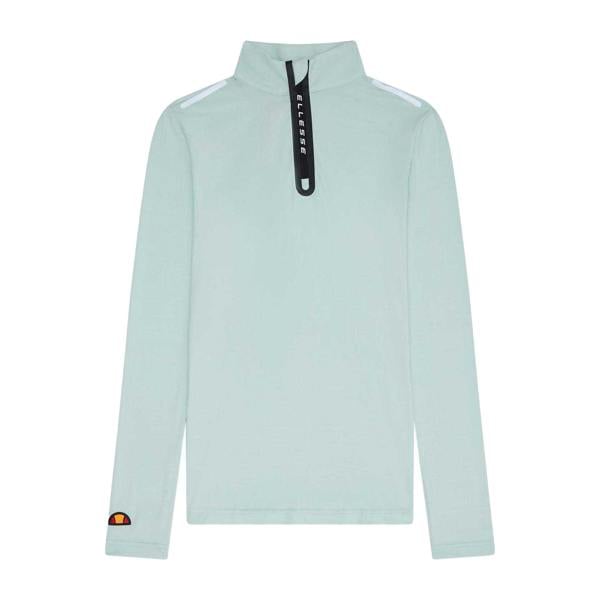 Ellesse Womens/Ladies Quarter Zip Fleece Top - Light Green - 