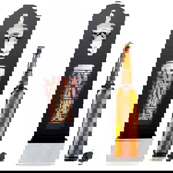 Maison des Cadeaux “Save Water Drink Beer” Bottle Opener