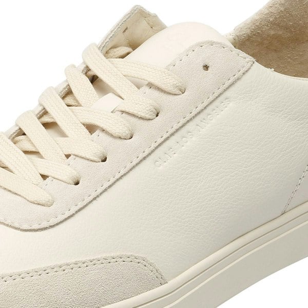 Clae CL24CDN01-OOL Men's Deane Triple Off White Leather