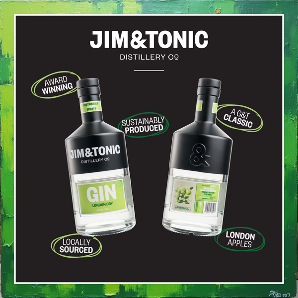 Jim & Tonic London Dry Gin