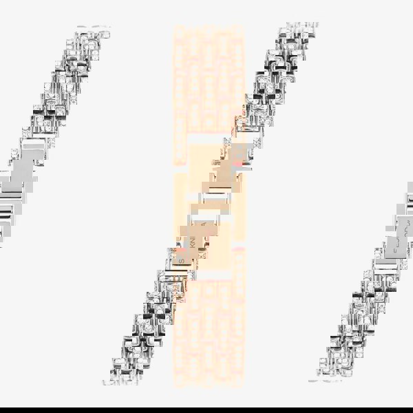 Sekonda Monica Rose Gold Plated Crystal Set Watch 40662