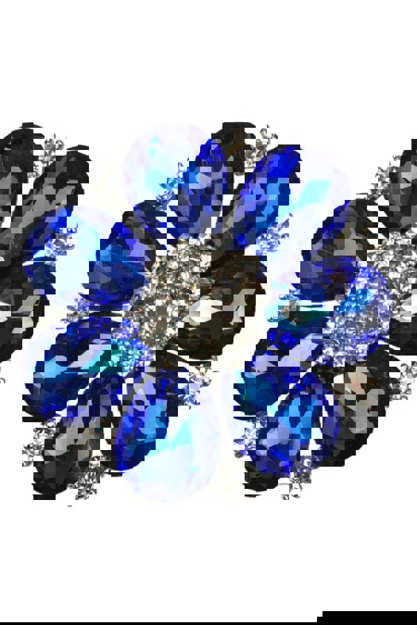 Paulo Due Large Petal Coloured Brooch