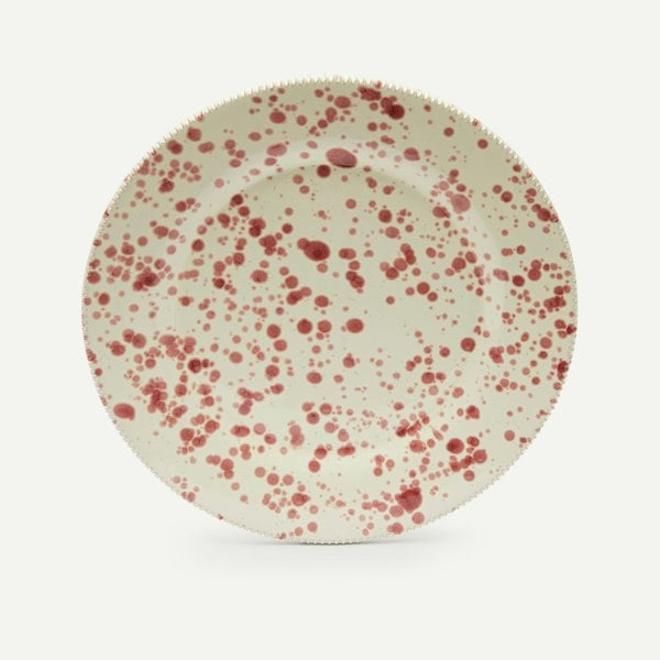 Hot Pottery Side Plate Cranberry