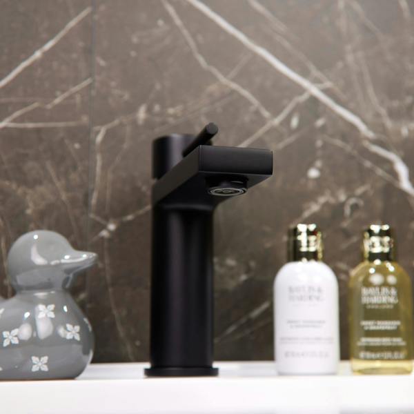 Flode Eslov | Mono Basin Mixer Tap | Matt Black
