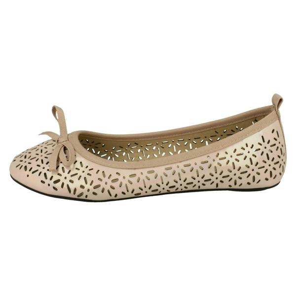 Spot On Girls Spot On Flat Ballerina Style Shoes