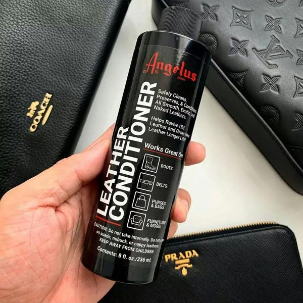 Angelus Leather Conditioner - Clean, Preserve & Condition All Leather 8oz
