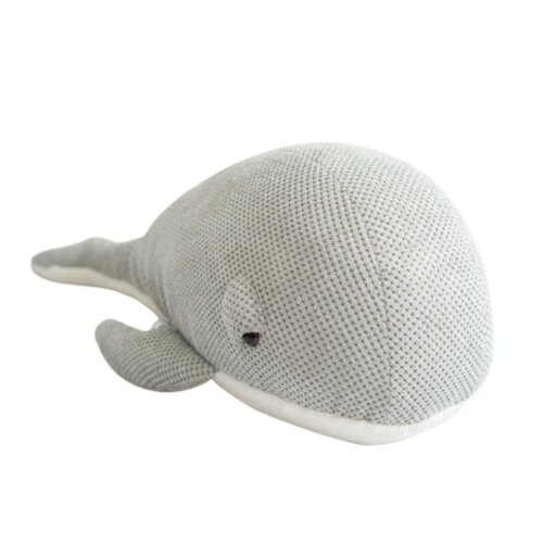 CROCHETTS Large whale plush made from soft cotton A2LD374