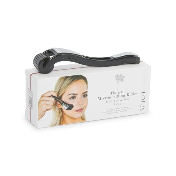 White Lotus Beauty Sensitive Skin Derma Roller for Microneedling