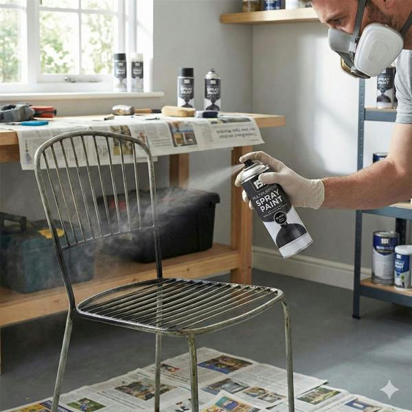 151 5X 151 Black Satin Spray Paint 400ml