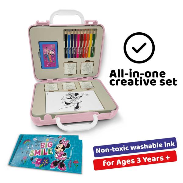 Multiprint Minnie Travel Set by Multiprint – Kids Activity & Craft Set