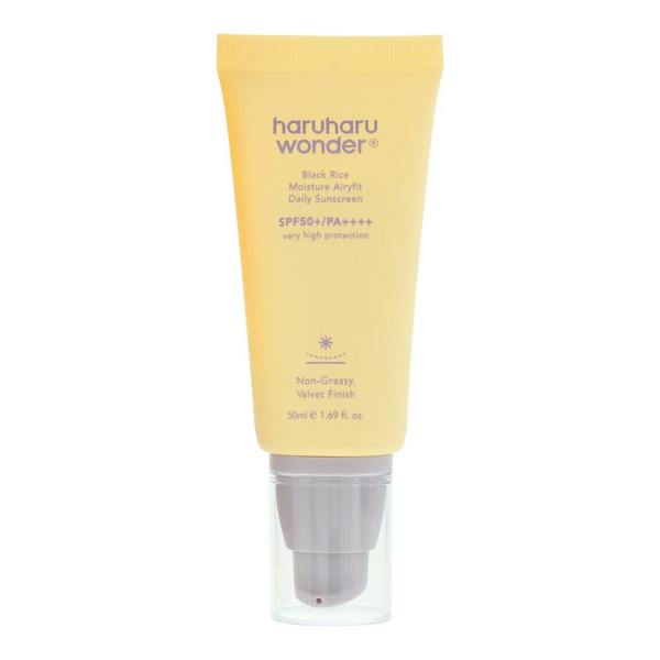 Haruharu Wonder Black Rice Moisture Airyfit Daily Sun Cream SPF 50 50ml
