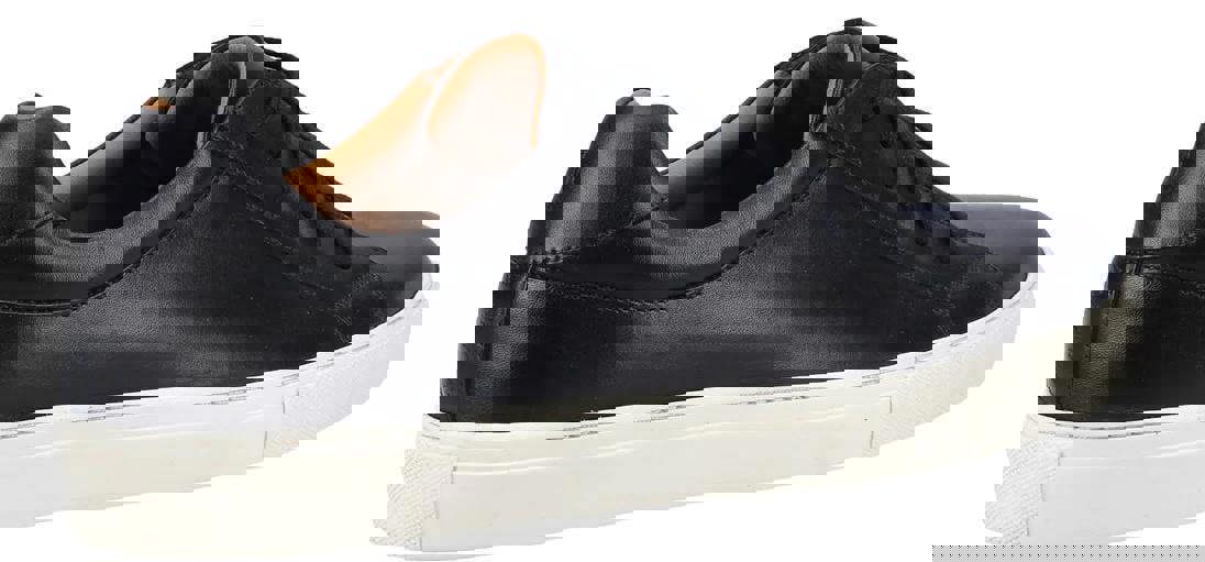 Hush Puppies Colton Mens Lace Up Casual Smart Leather Trainers